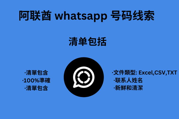 阿联酋 whatsapp 号码线索